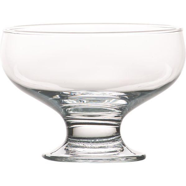 Footed 4.25" Dessert Dish Crate and Barrel