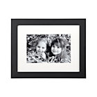Classic Black 4x6 Frame. 9.75"Wx.7.75"H