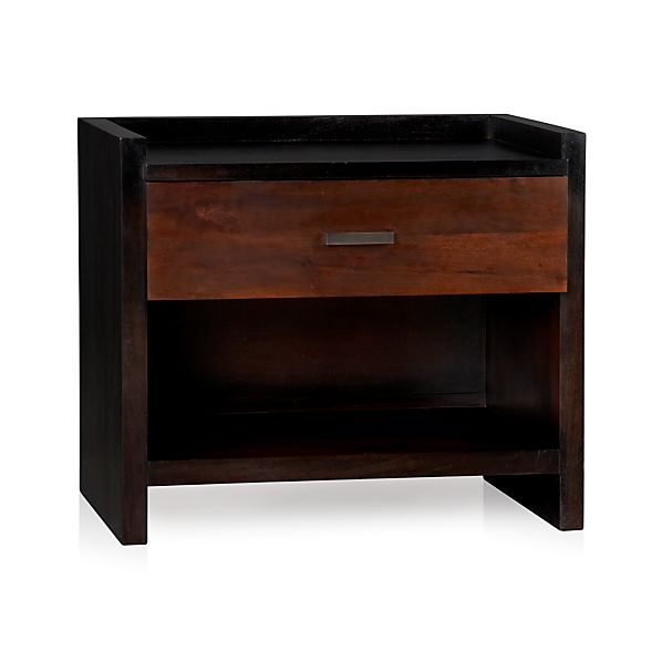 Forsyth Nightstand in Forsyth Beds Crate and Barrel