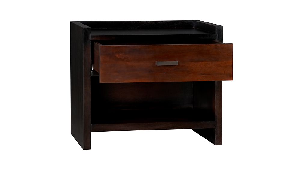 Forsyth Nightstand in Forsyth Beds Crate and Barrel