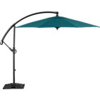 10' Round Sunbrella® Juniper Free-Arm Umbrella with Base.