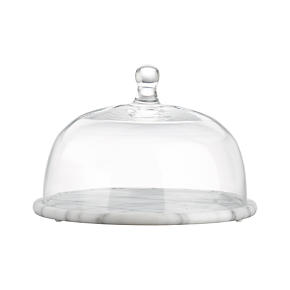 French Kitchen Marble Cheese Dome