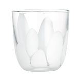 Frida White Double Old-Fashioned Glass