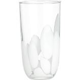 Frida White Highball Glass