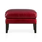 Garbo Leather Ottoman