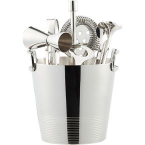 Gatsby Bar Tools with Ice Bucket Gatsby Bar Tools with Ice Bucket