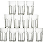 Set of twelve juice glasses. 7 oz.; 4.5"H