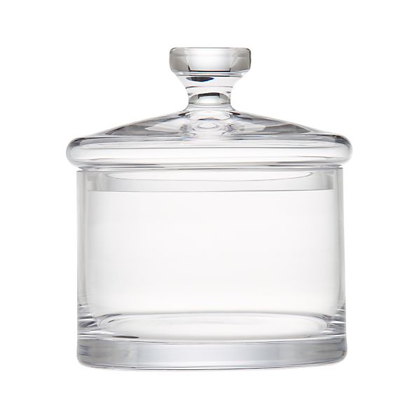 Medium Glass Canister Crate and Barrel