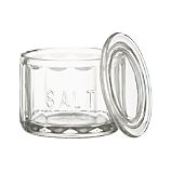 Glass Salt Cellar with Lid
