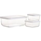 3-Piece Rectangular Storage Container Set