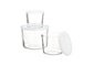 3-Piece Tall Glass Storage Container Set