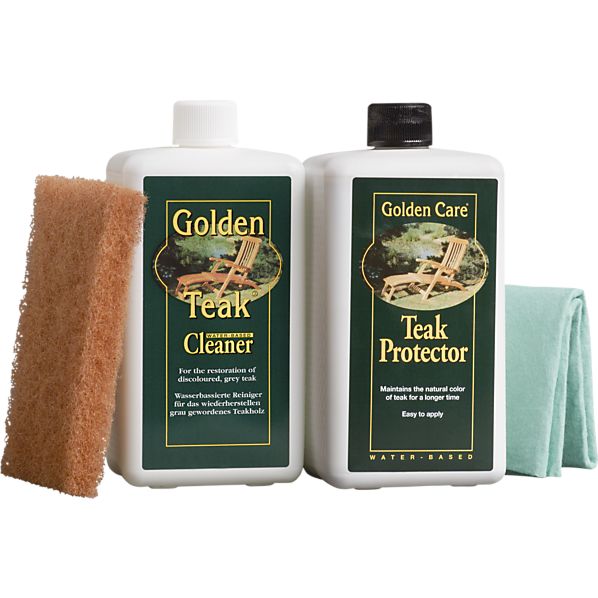 Golden Care ® Outdoor Teak Cleaner/Protector Crate and