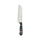 Wüsthof® Gourmet Hollow Ground Santoku Knife. 7"