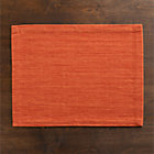 Grasscloth Tiger Lily Placemat.