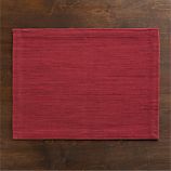 Grasscloth Placemat Berry