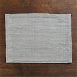 Grasscloth Dove Placemat