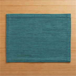 Grasscloth Sea Green Placemat