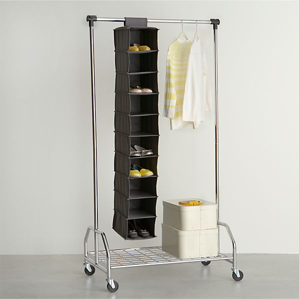 GreyHangingShoeBagCSS13