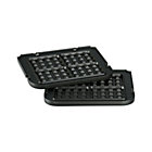 Set of two Cuisinart® Griddler waffle plates. 12.4"Wx10.5"Dx2.6"H