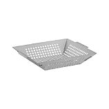 Brushed Stainless Steel Grill Basket