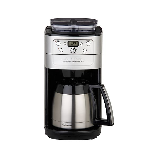 coffee  Thermal Coffee and and   Brew Crate ®  maker Grind Maker grind  Cup Cuisinart 12