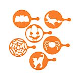 Set of 6 Halloween Decorating Stencils