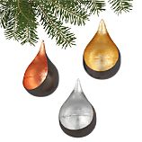 Set of 3 Hanging Luminere Ornaments