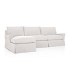 Harborside Slipcovered 2-Piece Sectional (Left Arm Chaise, Right Arm Sofa)