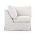 Harborside Slipcovered Sectional Corner