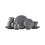 Harris Grey 16-Piece Dinnerware Set
