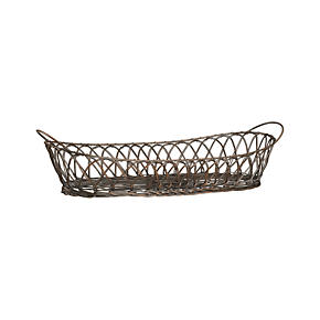 Harvest Bread Basket with Handles