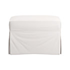 Hathaway Slipcovered Glider Ottoman