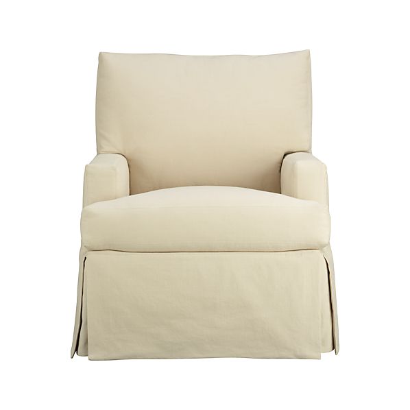 Slipcover Only for Hathaway Chair in Chairs | Crate and Barrel