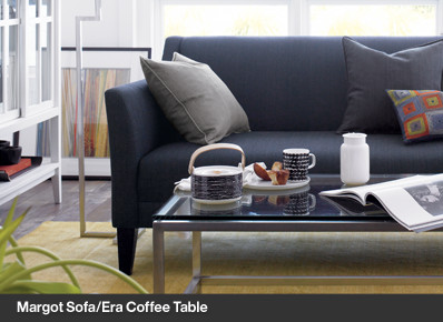 Margot Sofa/Era Coffee Table