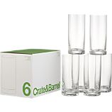 Set of 6 Highball Glasses