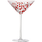 Hollywood Peppermint Martini Glass. 9 oz.