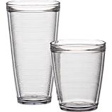 Insulated Plastic Cooler and Double Old-Fashioned