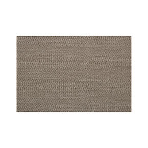 Island Graphite Chevron Rug