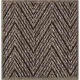 Island Graphite Chevron 12" sq. Rug Swatch