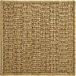 Island Honey Grid 12" sq. Rug Swatch