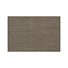 Graphite Grid Rug.
