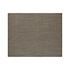 Graphite Grid Rug.