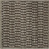 Island Graphite Grid  12" sq. Rug Swatch