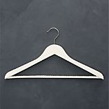 Ivory Suit Hanger with Nonslip Bar