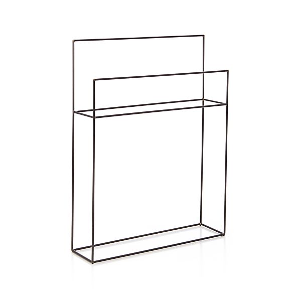 Jackson Standing Towel Rack Crate and Barrel