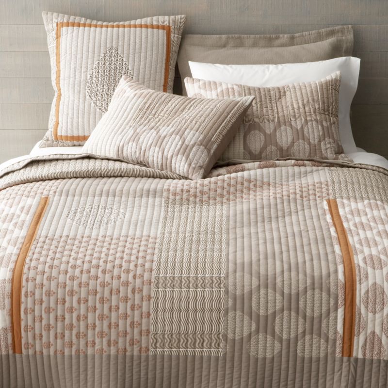 Jaipur King Quilt Crate and Barrel