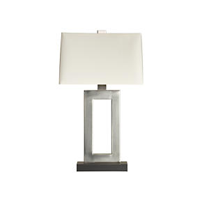 Jerry Antiqued Silver Table Lamp