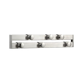 Jig Silver Coat Rack