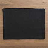 Jute Black Placemat