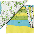 Set of 20 napkins. 4.75" sq. (folded)